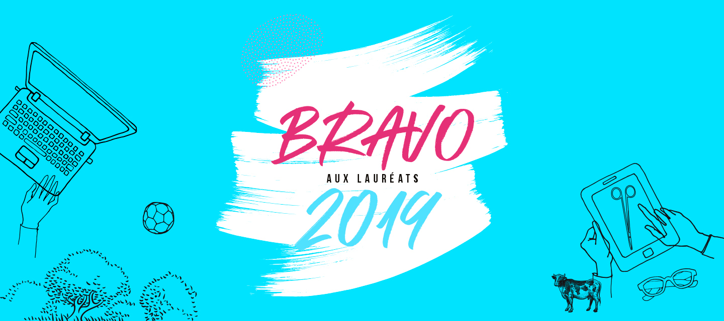 Bravo aux laureats 2019