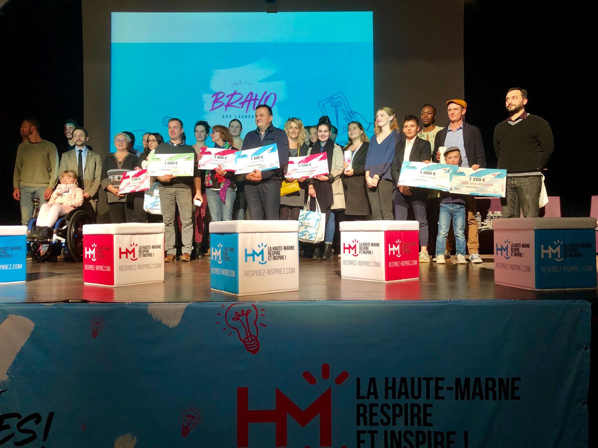 Soirée de remise des prix des idées inspirées de la Haute-Marne 2019